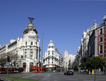 Calle Alcalá en Madrid